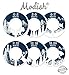 Baby Clothes Closet Organization, Hanging Size Dividers: Months & Years Sets, Girl Boy Neutral Navy Blue Outdoor Mountain Forest Safari Explorer Woodland Animals Fox Nursery Décor, Useful Baby Gift