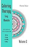 Easy Mandala: Notebook Journal (Coloring Therapy) (Volume 2) by 