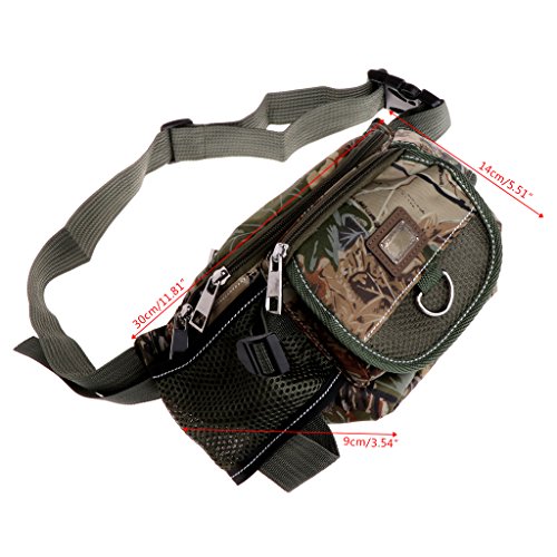 Fishing Bag Waterproof Outdoor Tackle Storage Portable Waist Lure Box Sport Belt - Thumbnail 3