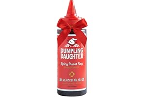 Dumpling Daughter - Spicy Sweet Soy - Brown Sugar Sweetened Dumpling Sauce Balanced with Spicy Chili Oil (8 Fl Oz, Spicy Sweet Soy)