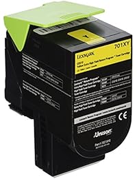 Lexmark 70 C1 X Y0 Yellow extra High Yield Return Program Toner