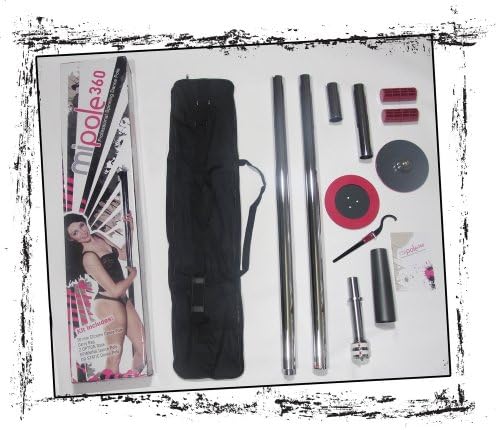 Vs International Peekaboos Mipole 360 Professional Spinning Dance Pole by Peekaboos