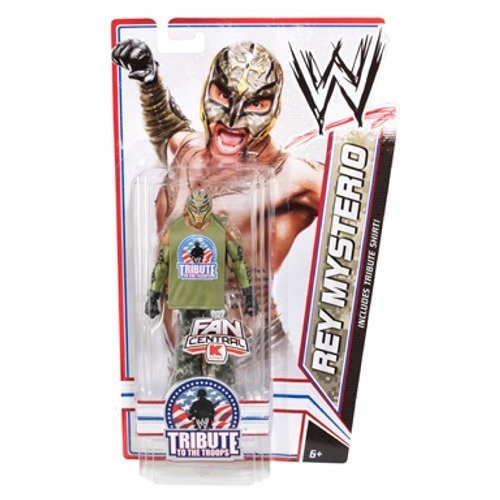 Mattel WWE Wrestling Exclusive Tribute To The Troops Action Figure Rey Mysterio Mattel WWE Wrestling Exclusive Tribute To The Troops Action Figure Rey Mysterio