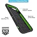 BodyGuardz - Shock Case Compatible with Apple iPhone 7 Plus / iPhone 8 Plus, Extreme Impact-Absorbing Technology for iPhone 7 Plus / 8 Plus (Black)