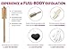 Dry Brush & Skin Exfoliating Set - VEGAN. NO Boar Bristles - Natural 5 in 1 kit - Body Brush, Foot Brush & Pumice Stone, Loofah Back Scrubber, Face Konjac Sponge, Bath Gloves. Reduce Cellulite