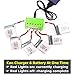 Wwman 6pcs 3.7V 650mAh Batteries and 1to6 Battery Charger for Q1012 X8tw Skyhunter Drone X8 Q9 Rc Quadcopter Drone Spare Parts