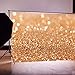 DODOING 7x5ft Photography Background, Gold Sequin Bokeh Glitter Photo Backdrop, Wedding Photo Booth Props, Birthday Party Ceremony Background, Studio Props Backdrop