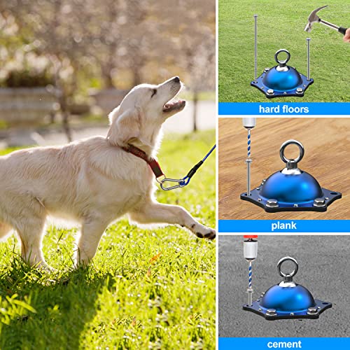 [New] 2023 Dog Tie Out Cable and Stake,360°Swivel Dog Anchor,30FT Dog