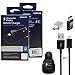 Official Samsung Adaptive Fast Charging Vehicle Car Charger With Micro to C & C TYPE OTG Adapter for Galaxy S6/7/8/9/Note4/5/8/+/Edge/Google Pixel/XL/X/2 (US Retail Packing Kit)
