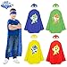 BB Sharks Costume Set for Kids, Boys, Girls - 8-Piece Set - Shark Party Supplies for Baby- Durable, Materials