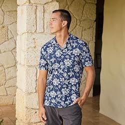 Reyn Spooner Classic Pareau Hawaiian Print