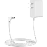 Charger Adapter Compatible with FloodStop Water Sensor Alarm Leak Detector | 9V AC/DC Wall Power Supply Charger for Basement Water Sensor Alarm Leak Detector, 5.9FT Cord, White