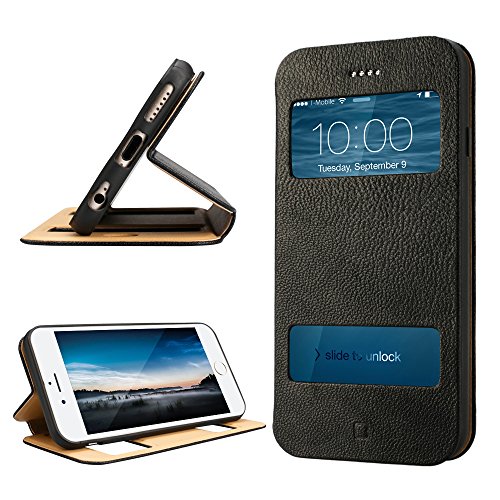iPhone 6 Case, iPhone 6 Cover, LabatoÂ® Leather Stand Case Cover for Apple iPhone 6 4.7   Case Cover[Not Compatible to Apple iPhone 6 Plus(5.5â€™â€™) 5 5s 4s 4 3gs] - Newest Magnetic Design Genuine Leather Cases/Covers compatible with IOS8 for Apple