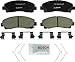 BOSCH BC1584 QuietCast Premium Ceramic Disc Brake Pad Set - Compatible with Select Acura TLX; Honda Ridgeline; FRONT
