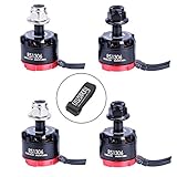 Crazepony 4pcs EMAX RS1306 3300KV Brushless Motor 2CW 2CCW for QAV130 QAV180 FPV Racing Quadcopter