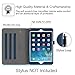 Fintie Case for iPad Mini/Mini 2 / Mini 3 [Corner Protection] - [Multi-Angle Viewing] Folio Smart Stand Protective Cover with Pocket, Auto Sleep/Wake for Apple iPad Mini 1 / Mini 2 / Mini 3, Navy