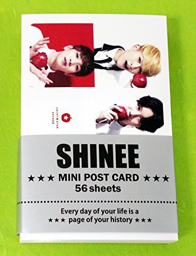 Shinee - mini postcard photocard set 56pcs