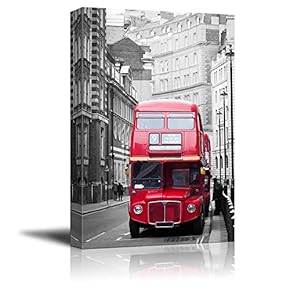 Pop of Color The Red Bus in London...