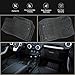 Winunite Front and Rear Floor Mats Compatible with Jeep Wrangler JK JKU 4 Door Unlimited 2014 2015 2016 2017 2018 All Weather Guard TPE Black Slush Floor Liner Set