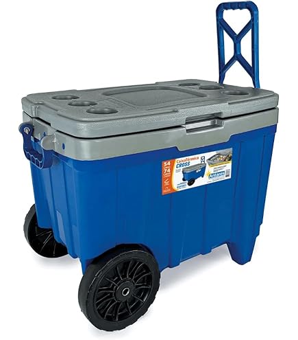 Caixa Térmica com Rodas 61,5L Silver Ash Coleman | Amazon.com.br