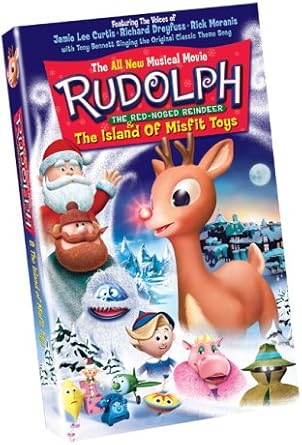 Amazon Com Rudolph Island Of Misfit Toys Vhs Richard Dreyfuss Jamie Lee Curtis Rick Moranis Kathleen Barr Scott Mcneil Garry Chalk Elizabeth Carol Savenkoff Colin Murdock Peter Kelamis Brent Miller Lee Tockar