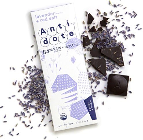 Antidote - Organic / Vegan Chocolate Bars (Lavender + Red Salt) (6-Pack)