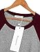 Nomorer Women's Scoop Neck Short Sleeve Raglan Shirt Casual Blouses Plus Top