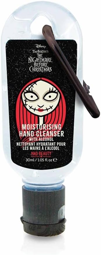 MAD Beauty Nightmare Before Christmas Sally Clip Hand Cleanser 30ml Floral