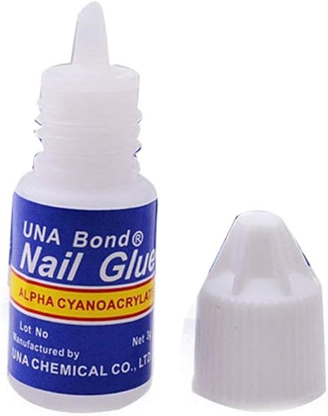 Amazon Co Jp Tinygrass 高速乾燥ネイルアート接着剤ラインストーンアクリルのヒントスティックツールのヒントネイルグルー偽ヒントマニキュアツール 色 白 青 ホーム キッチン