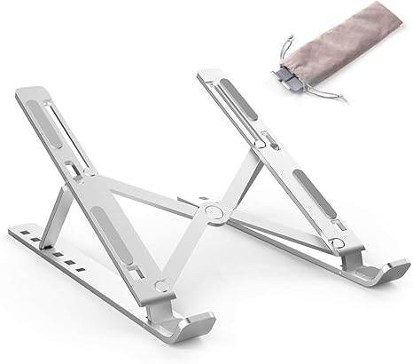 Amazon.de: WER Laptop-Ständer, verstellbar, leicht, faltbar, tragbar