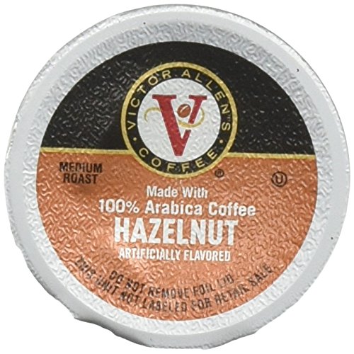 Victor Allen's Coffee72 Count Single serve cups for Keurig K-Cup Brewers (Hazelnut)