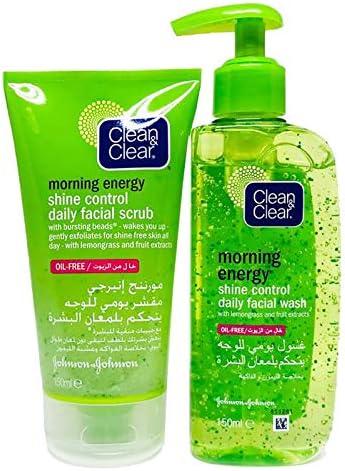 shine control face wash