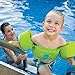 CONHENCI Swim Floaties Arm Bands Float Vest Trainer Life Jacket for Baby Toddlers (Anna and Elsa)