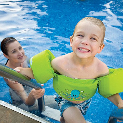 CONHENCI Swim Aid Vest Trainer Life Jacket Floaties for Toddlers(Unicorn)