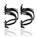 Ibera Bicycle Lightweight Aluminum Water Bottle Cage (Carbon/Pair)