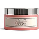 Consult Beaute - Champagne Lift Firming Facial Moisture Cream - Temporary Skin Tightener for Face & Neck - Day and Night - Hydrating Peptides - Helps Smooth Line and Wrinkles - 1.7 Fl. Oz