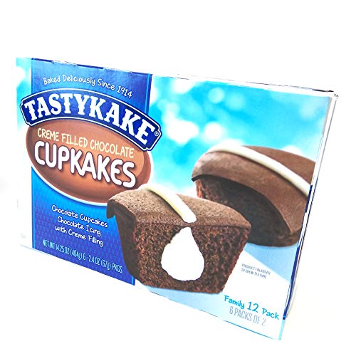 Tastykake Chocolate Lovers Variety Pack | 4 Boxes Snack Cakes | Chocolate Cupcakes, Creme Filled Cupkakes, Buttercreme Iced Cake, Chocolate Kandy Kakes
