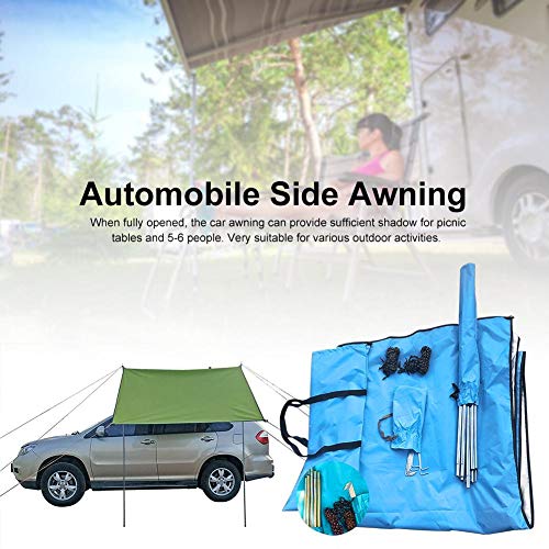 Auvent Latéral De Voiture, Abri De Soleil De Voiture Sur Le Toit étanche, Toit De Tente De Tente-remorque De Camping-car Automatique Pour Suv Minivan à Hayon Camping Voyage En Plein Air 5-6 Personnes