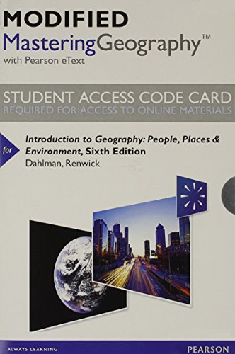 Introduction To Geography Access