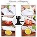MYNER Sucker-Style Knife Sharpener,Vacuum fixation,3 Grinding Points,black
