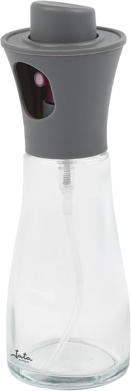 HOGAR HACC4545 - Pulverizador de Aceite para Cocina 150 ml, Spray de Aceite de Vidrio Reutilizable, Dosificación Uniforme, Pulverizador para Air Fryer, Ensaladas, Barbacoa, Sin BPA