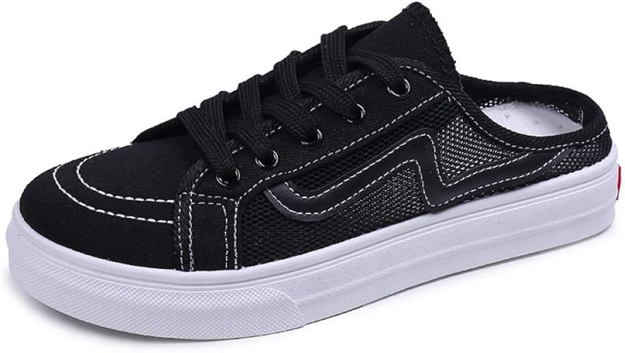 backless canvas shoes