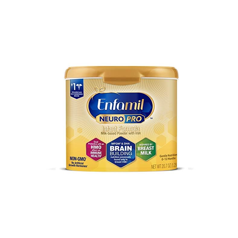 Enfamil NeuroPro Baby Formula, Triple Prebiotic Immune Blend with 2’FL HMO & Expert Recommended Omega-3 DHA, Inspired by…