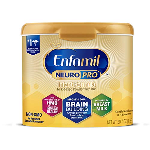 Enfamil NeuroPro Baby Formula, Triple Prebiotic Immune Blend with 2’FL HMO & Expert Recommended Omega-3 DHA, Inspired by…
