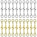 Paxcoo 20Pcs Magnetic Jewelry Necklace Clasps, Bracelet Extender Magnetic Locking Jewelry Clasps and Closures for Necklaces, Bracelets and Jewelry