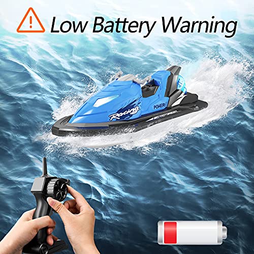 IOKUKI RC Boats for Kids & Adults, Remote Control Boat for Pools
