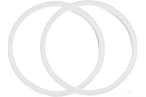 BRENSTEN Housewares Solutions Pack of 2 Silicone Sealing Rings Compatible with Instant Pot 5 & 6 Quart - Fits IP-DUO60, IP-LUX60, IP-DUO50, IP-LUX50, Smart-60, IP-CSG60 and IP-CSG50