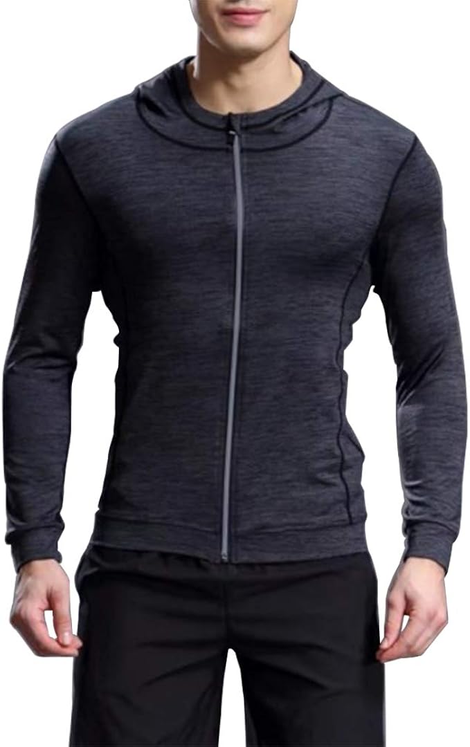 tight black zip up hoodie