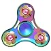 Fidget Spinner for Kids & Adults, BEST Rainbow Hand Spinner for ADHD, Killing Time, & Stress Relief. Made of Titanium Alloy, Ceramic Bearing, 3+ min, High Speed, & EDC with Portable Case (Pearl)