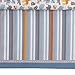 Bedtime Originals Two by Two Noah's Ark 3 Piece Crib Bedding Set, Blue/Gray